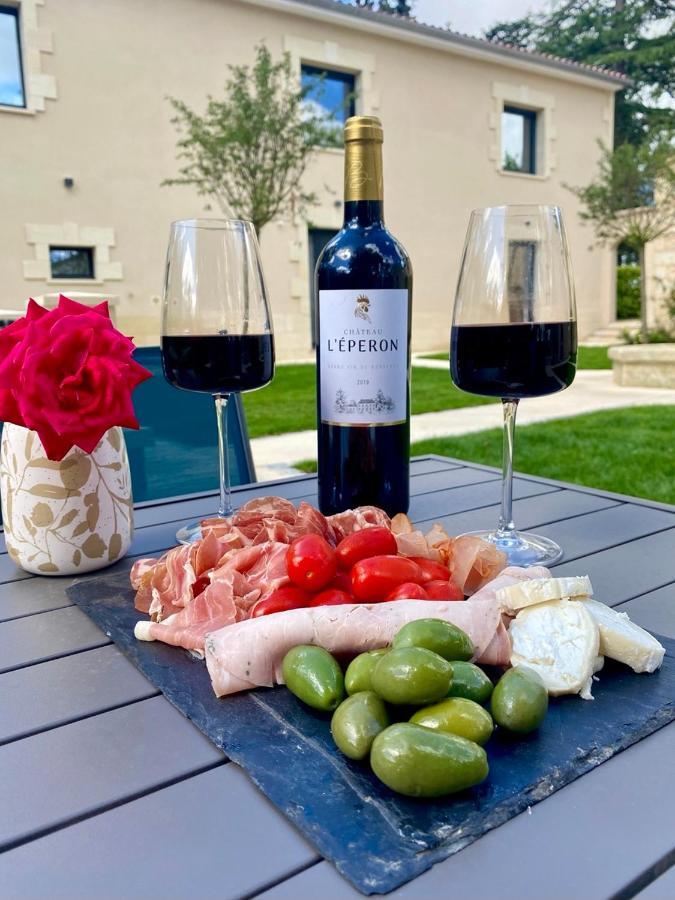 La Maison L'Eperon, Stylish 5 Star Villa Surrounded By Vineyard Near Saint Emilion Verac Exterior photo